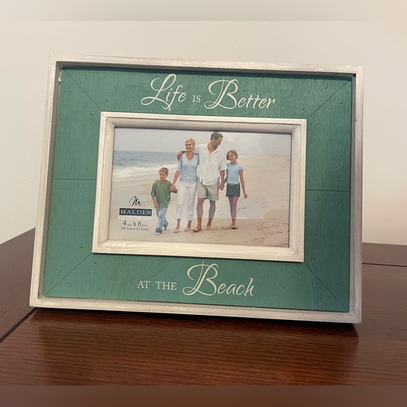 Coastal Beach 4X6 Malden Sea Picture Frame - Picture 1 of 3